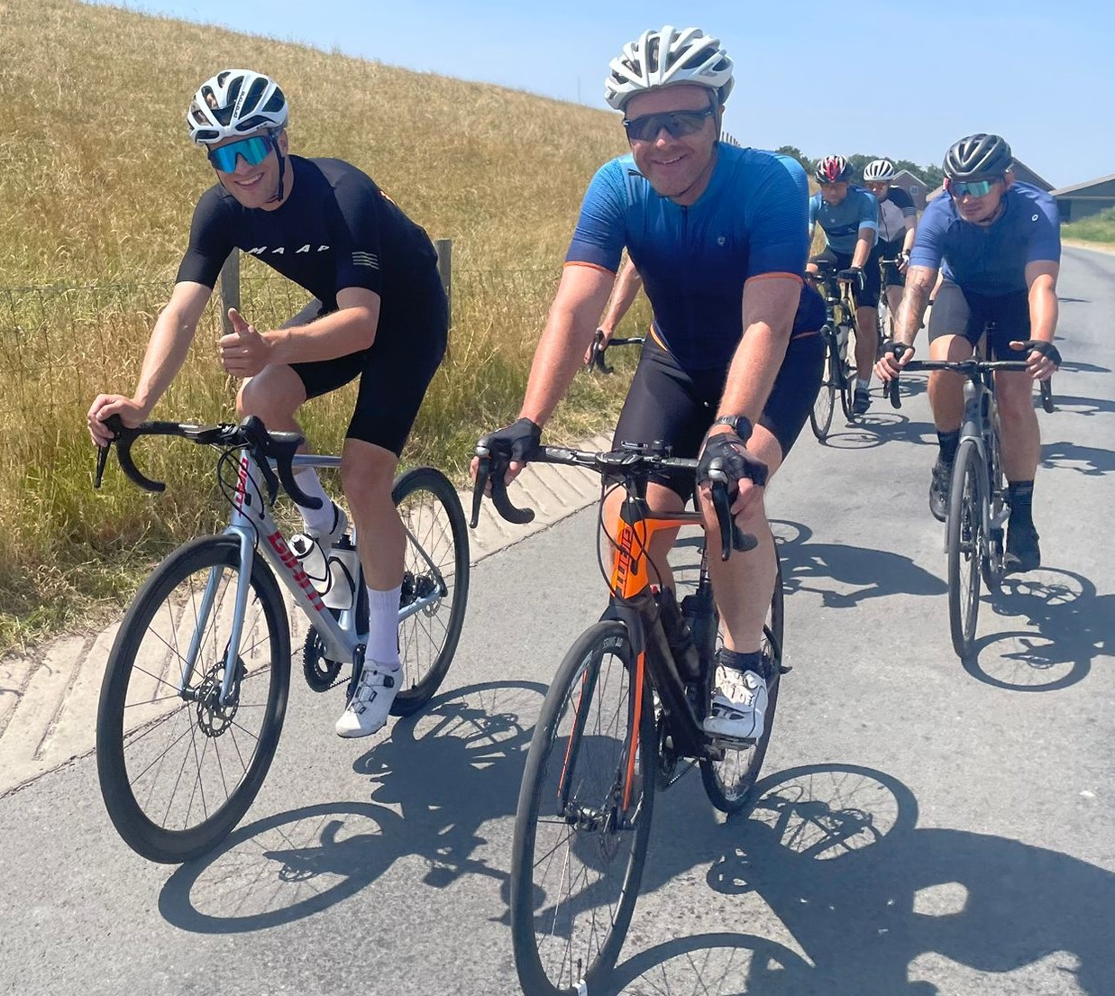 8e MAF tocht: Fietsen voor een piloot